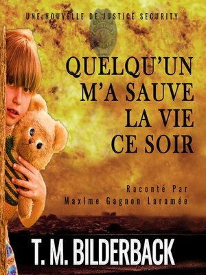 cover image of Quelqu'un M'a Sauve La Vie Ce Soir